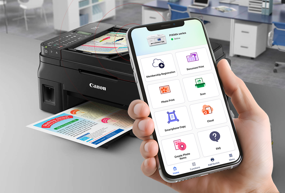 Canon printer wireless setup