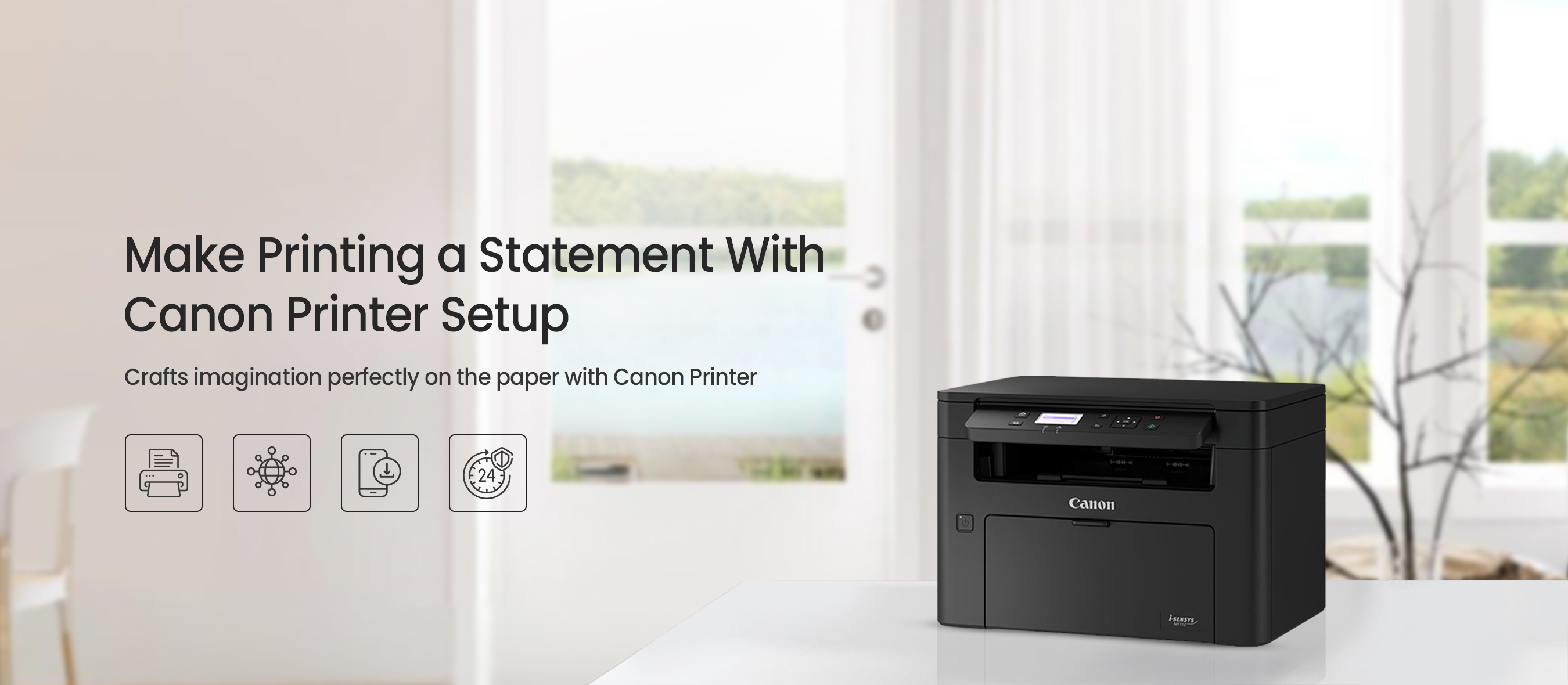 canon printer banner