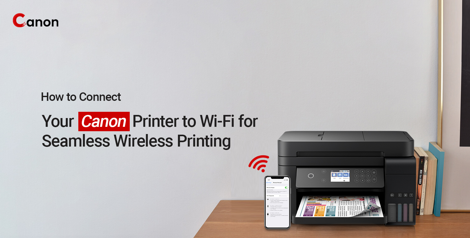 connect Canon Printer to Wi-Fi