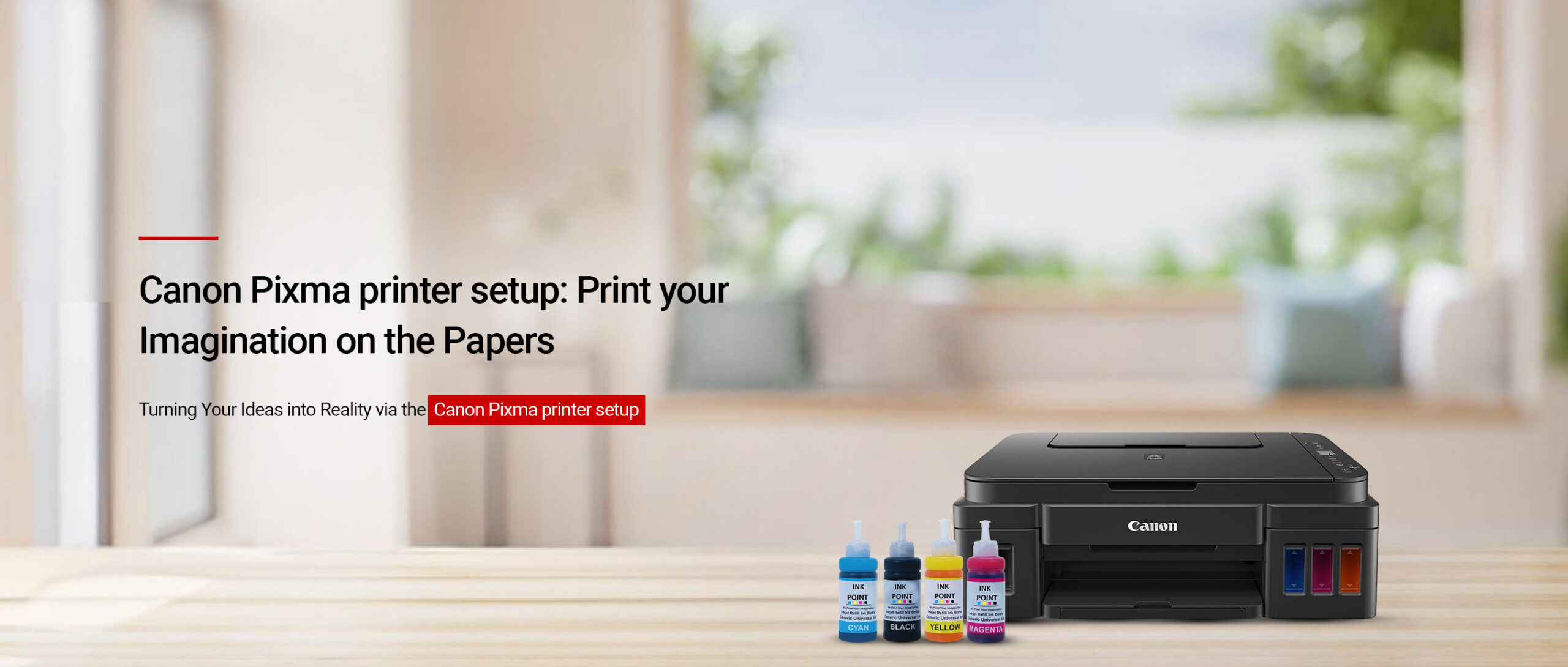 canon printer banner